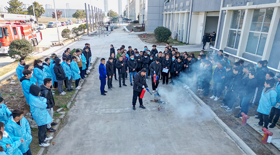 安全生产，预防第一 | 龙8国际储能开展2023年春季消防演练