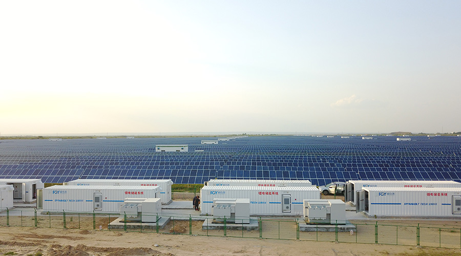 国内首个5MW/10MWh，35kV大型地面弃光储能电站（2016）