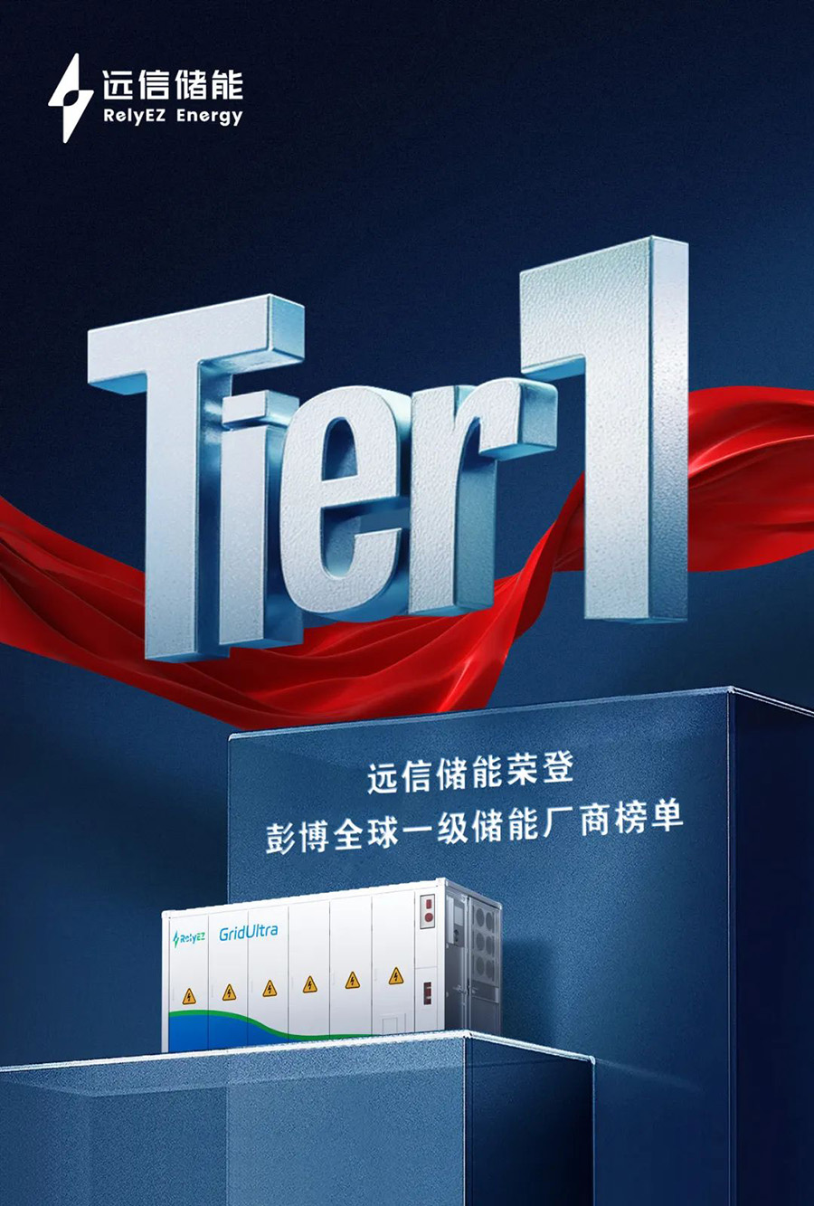 龙8国际储能荣登BNEF全球一级储能厂商榜单，软硬件协同AI创新，储能再进化！